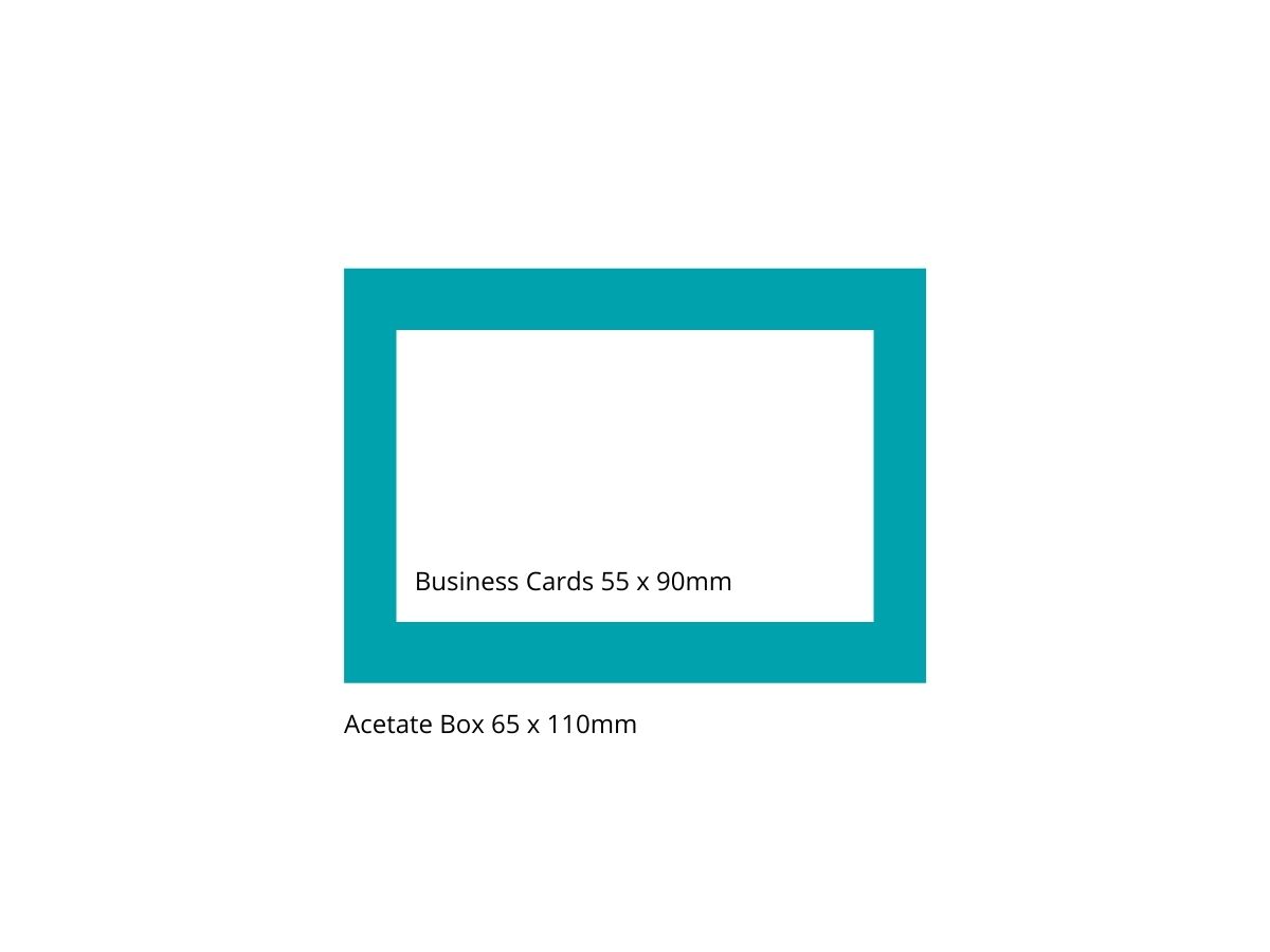 Business Card Acetate Boxes
