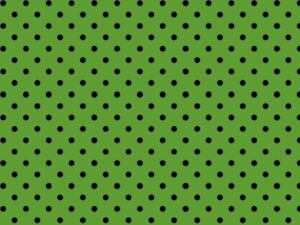 Pretty in Print - Polka Party - Apple Green