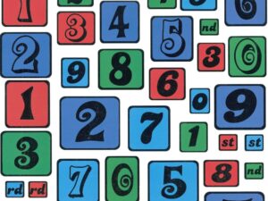 Alison Ellis Design – His Birthday Numbers