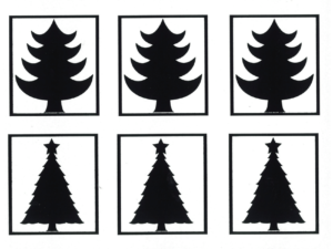 Alison Ellis Design – Black Christmas Trees