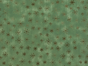 Alison Ellis Design – Green Snowflakes