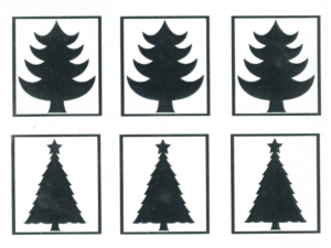 Alison Ellis Design – Silver Christmas Trees