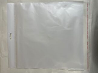 Accessories Resealable Hang Sell Bag White Back