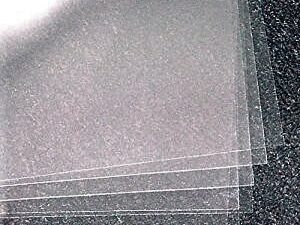 Clear Acetate Sheets – A4 250 micron