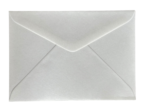 Curious – Ice Silver – C6 Envelopes