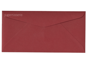 Curious – Red Lacquer – DL Envelopes