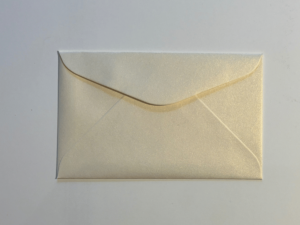 Curious – White Gold – 11B Envelopes