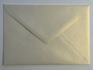 Curious – White Gold – 5 x 7 Envelopes