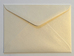 Curious – White Gold – C5 Envelopes