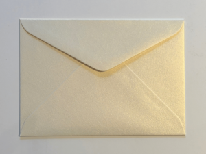 Curious – White Gold – C6 Envelopes
