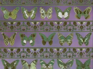Alison Ellis Design – Enchanted Forest Butterfly Border