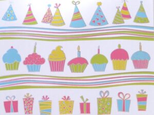 Alison Ellis Design – Her Birthday Party Border