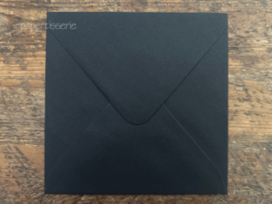 Kaleidoscope – Black – 160 Square Envelopes