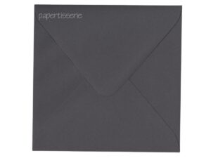 Kaleidoscope – Charcoal – 150 Square Envelopes