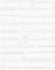 Printed Vellum – Graduation White