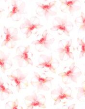 Printed Vellum – Orchid Red
