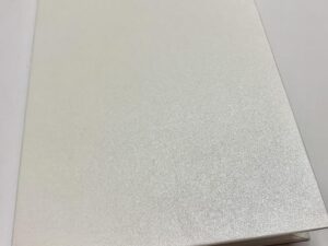 Romanesque – White Champagne – A5 Hard Cover Invitation Folders